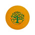Wall Plate - Tree Of Life - Mango Yellow Green -House Warming Gift - Spiritual Gift - Matt Black- Home Decor & Gifting - Free Shipping India - Buy Online
